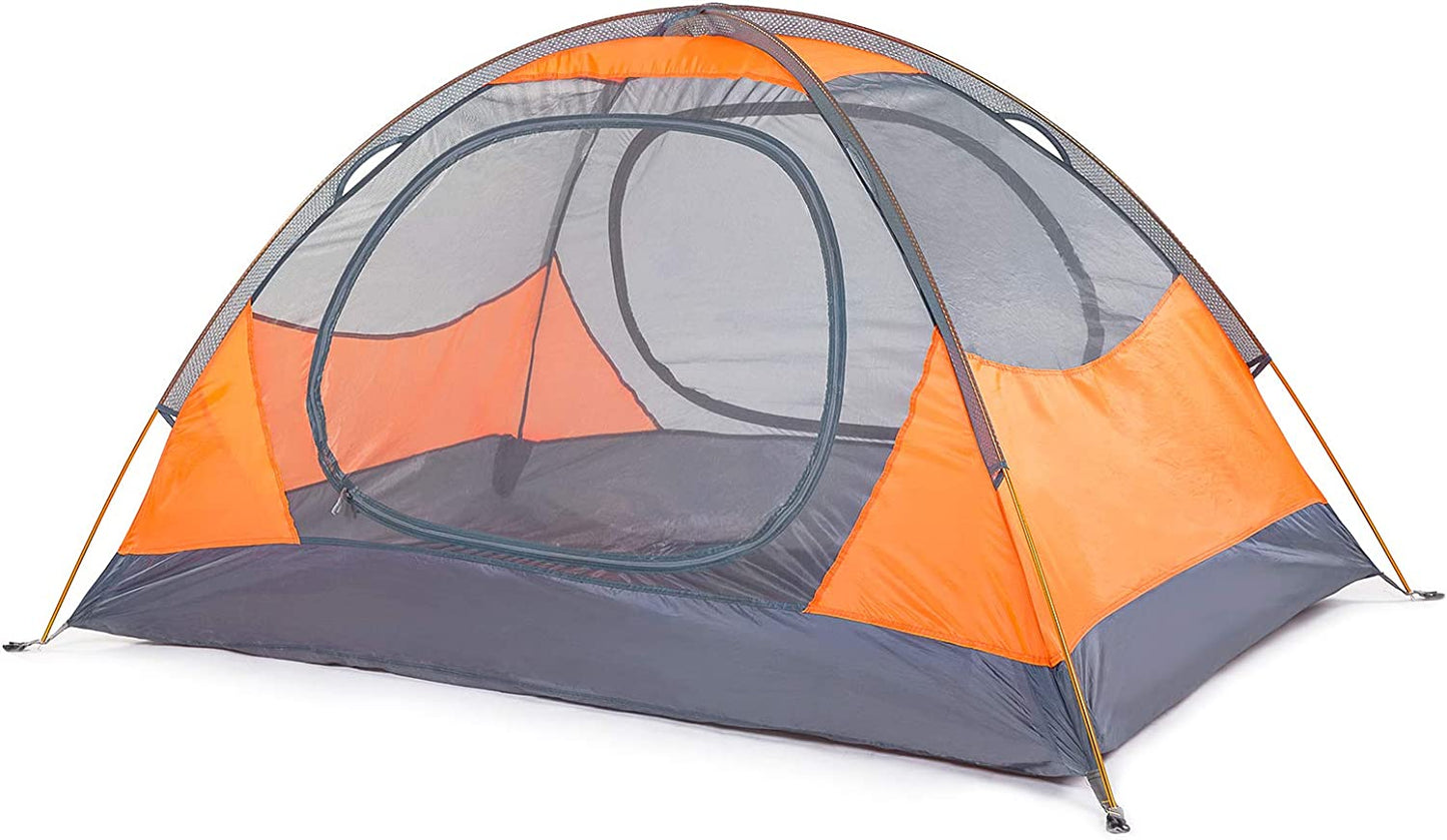 Lightweight 2/4 Person Waterproof Camping Tent - Easy Setup, Windproof, and Spacious for Outdoor Adventures