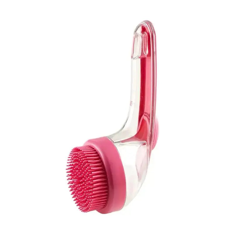 2026 New 2-In-1 Pet Bath & Grooming Deshedding Animal Hair Brush with Built-In Soap Dispenser, 8In×3In×4In, Gentle Massage Tool for Dogs & Cats, Enhances Hair Care, Improves Bathing Experience, Boosts Blood Circulation, Animal Hair Brushes