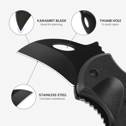 Small Pocket Knife Gift for Men | Keychain Box Cutter with 1.34Inch Blade, Mini Folding Knives EDC Gadgets, Stocking Stuffers Gift for Adults Men Him