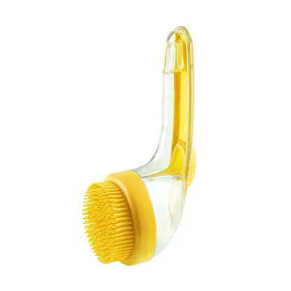 2026 New 2-In-1 Pet Bath & Grooming Deshedding Animal Hair Brush with Built-In Soap Dispenser, 8In×3In×4In, Gentle Massage Tool for Dogs & Cats, Enhances Hair Care, Improves Bathing Experience, Boosts Blood Circulation, Animal Hair Brushes