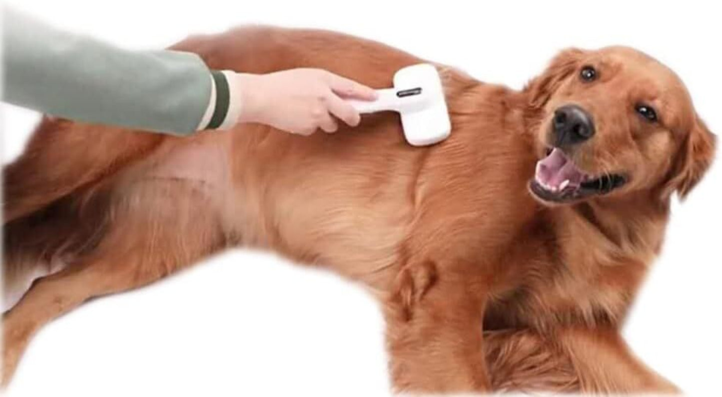 Dog Brush-Self Cleaning Dog and Cat Hair Brush, Deshedding Comb Long and Short
