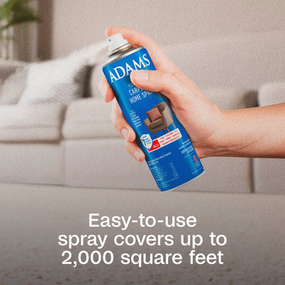Flea & Tick Carpet & Home Spray, Kills Bed Bugs, Fleas, Ticks, Spiders, Ants, for Indoor Home Treatment, 7 Month Flea Protection, Treats up to 2,000 Sq Ft, 16 Oz