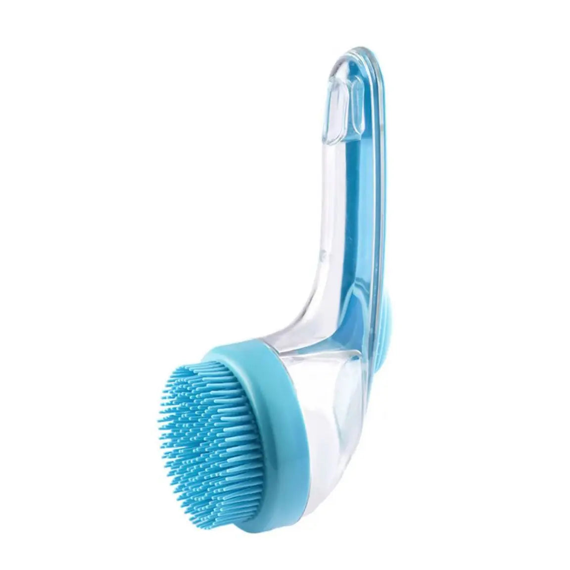 2026 New 2-In-1 Pet Bath & Grooming Deshedding Animal Hair Brush with Built-In Soap Dispenser, 8In×3In×4In, Gentle Massage Tool for Dogs & Cats, Enhances Hair Care, Improves Bathing Experience, Boosts Blood Circulation, Animal Hair Brushes