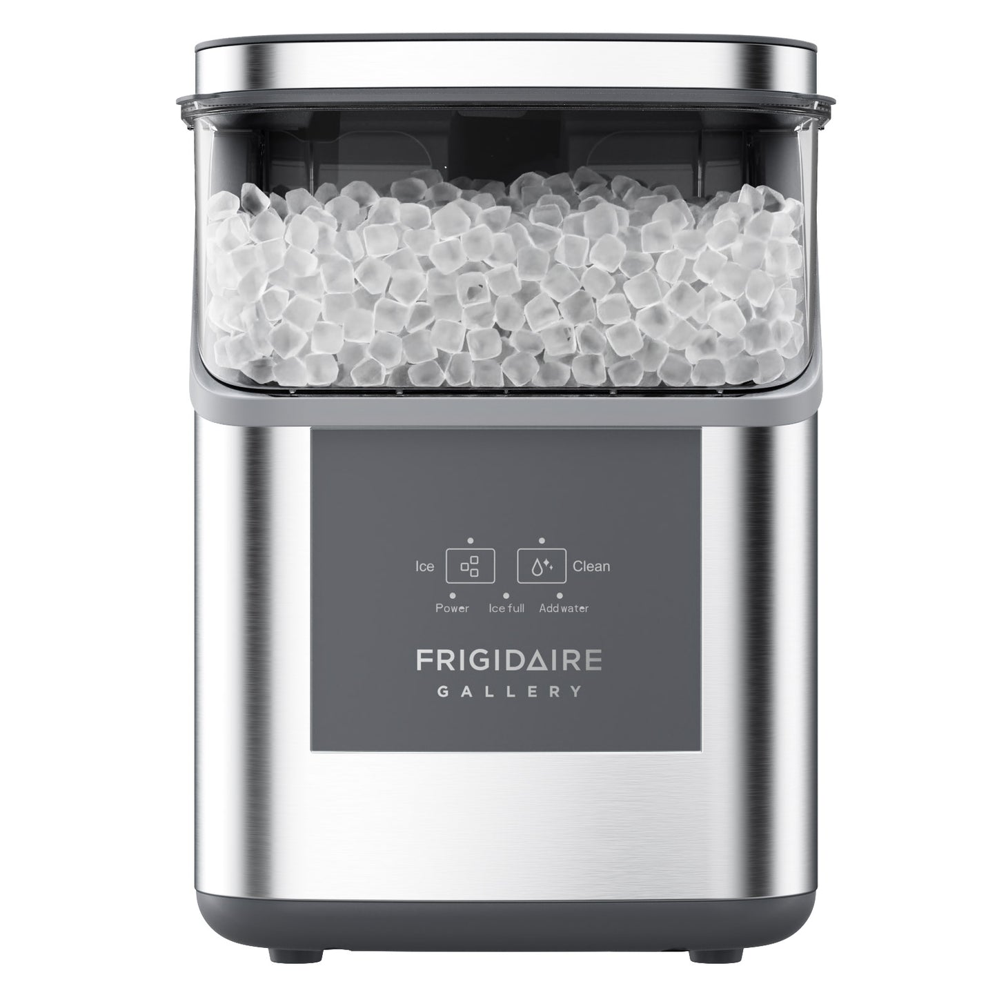 Frigidaire Gallery Crunch Countertop Nugget Ice Maker, 33 Lbs per Day, Self Cleaning, Touch Controls