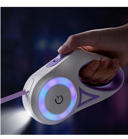 Retractable Dog Leash with Led Light -5Mm
