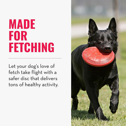 KONG Flyer - Ultimate Durable Dog Fetch Toy for Small Dogs - Natural Rubber Flying Disc (2-Pack) for Active Outdoor Playtime