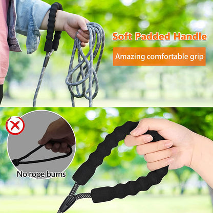 Long Leash for Dog Training, 100FT Dog Leashes for Large Breed Dogs with Swivel Lockable Hook and Comfortable Padded Handle,Dog Lead Check Cord for Small Medium and Large Dogs