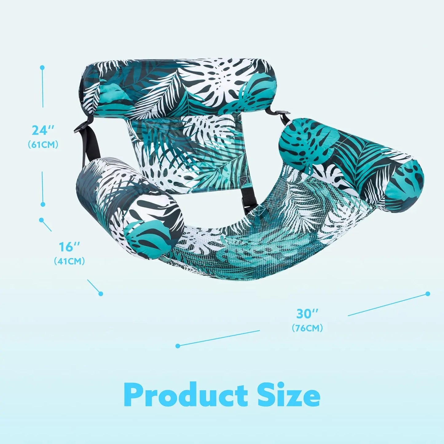 SLOOSH Inflatable Pool Floats Adult, 2 Packs / 1 Pack Floating Lounge Chairs , Blow up Pool Noodles for Adult Heavy Duty, Floating Chair for Party Summer Water Beach Lake Fun Dealsforyoudays
