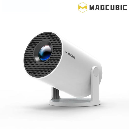 Magcubic Hy300Pro Android 14.0 Projector, Wifi Smart Projector, Dual Wifi6 Wireless 290ANSI Allwinner H726 BT5.4 1080P Portable Audio Home Video Projector, Projector for Home Cinema, Outdoor, Movie Night, Gift, Portable Hd Projector