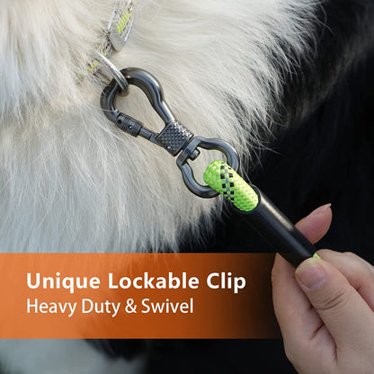 Long Leash for Dog Training, 100FT Dog Leashes for Large Breed Dogs with Swivel Lockable Hook and Comfortable Padded Handle,Dog Lead Check Cord for Small Medium and Large Dogs