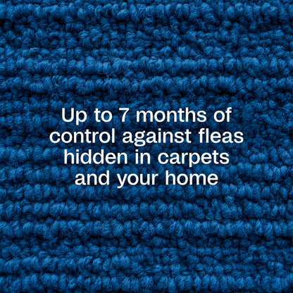 Flea & Tick Carpet & Home Spray, Kills Bed Bugs, Fleas, Ticks, Spiders, Ants, for Indoor Home Treatment, 7 Month Flea Protection, Treats up to 2,000 Sq Ft, 16 Oz