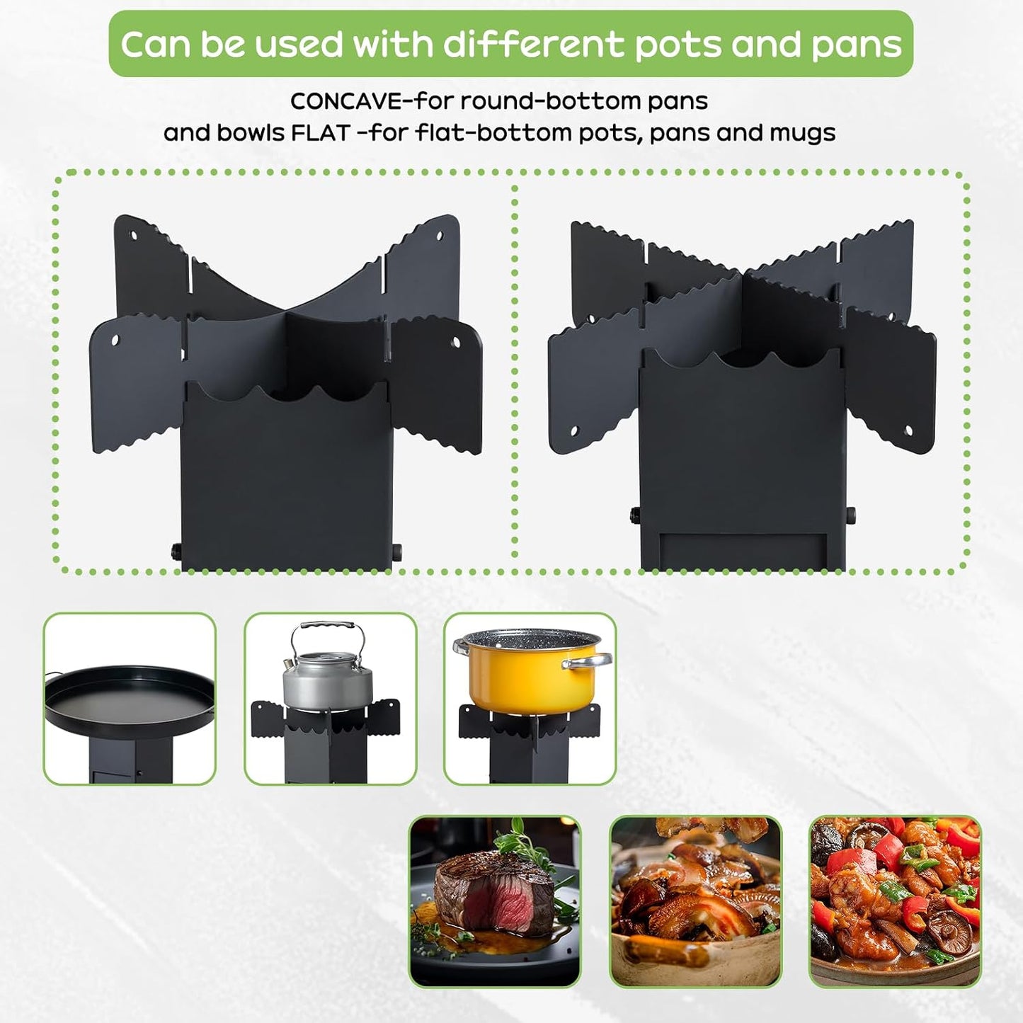 Ultimate Portable Camping Rocket Stove - Wood Burning Tent Heater for Outdoor Cooking & BBQ Adventures